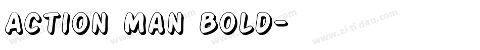 Action Man Bold字体转换
